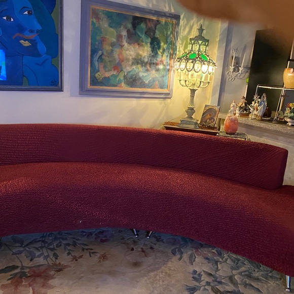 Gorgeous Italian made couch cover. Go to Mamma Mia covers and say no more. - Picture 3 of 5